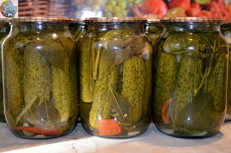 Огурцы маринованные, на зиму пошаговое приготовление рецепта в картинках и видео.